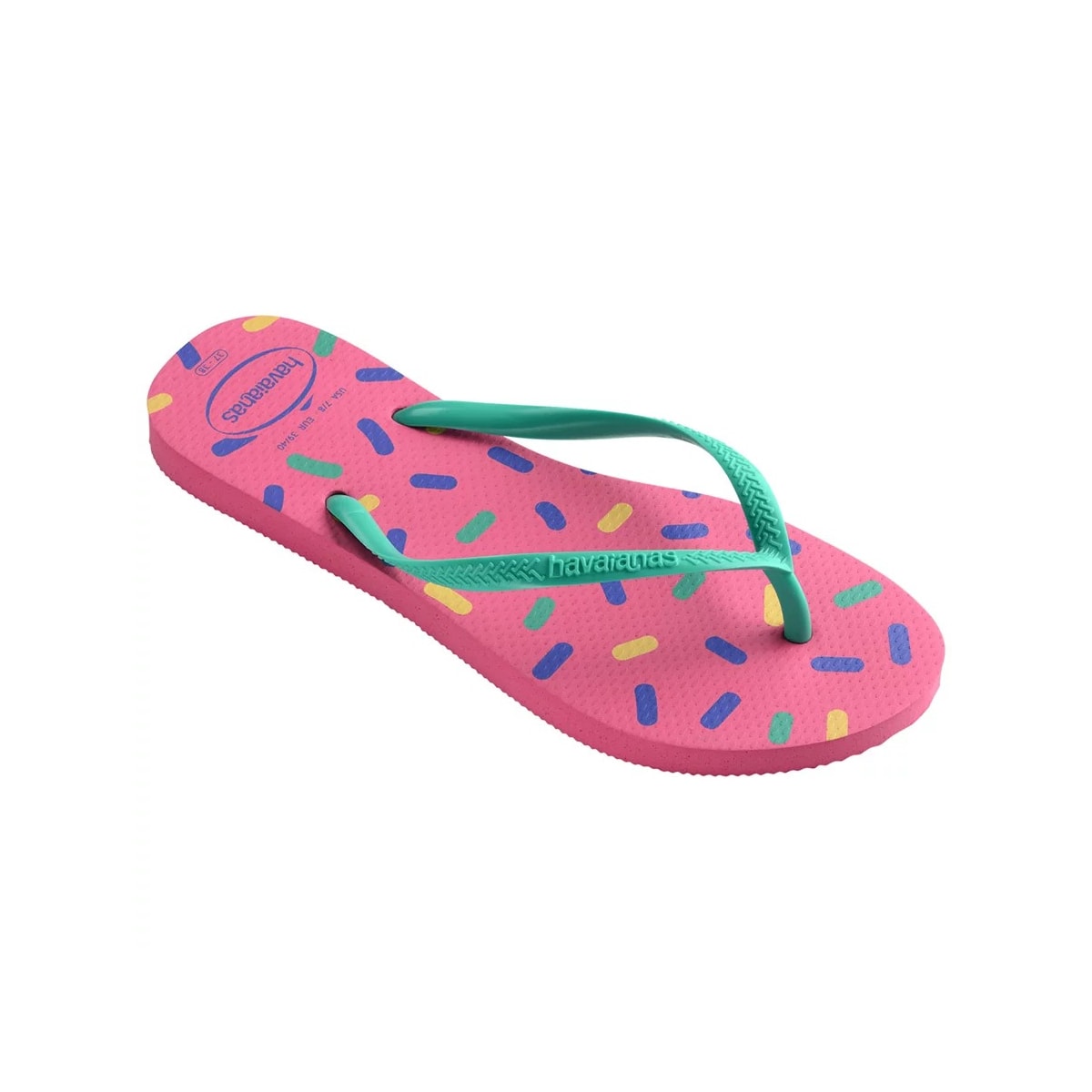 Sandália Havaianas Chinelo Slim Harmony Ciber Pink