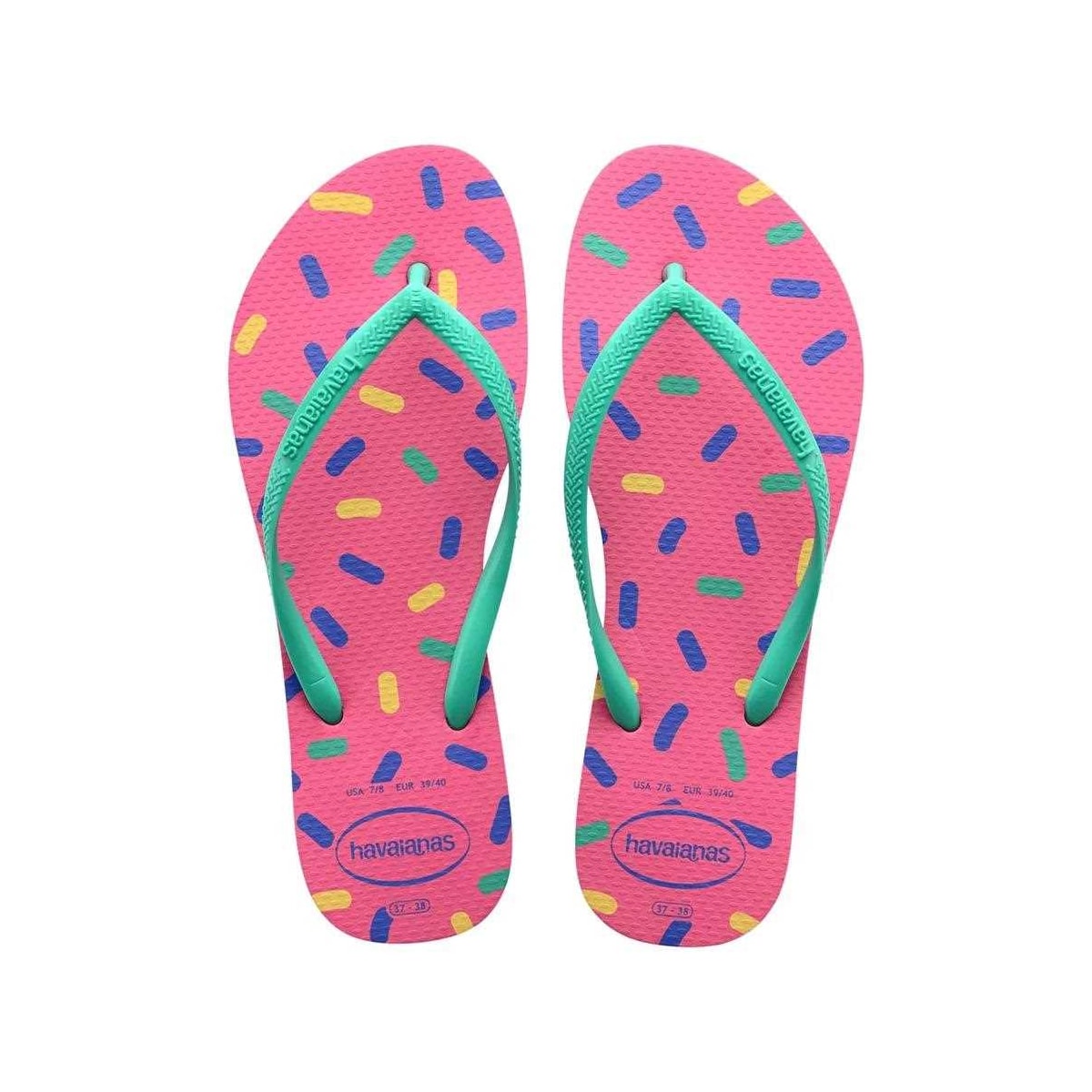 Sandália Havaianas Chinelo Slim Harmony Ciber Pink Sandália Havaianas Chinelo Slim Harmony Ciber Pink