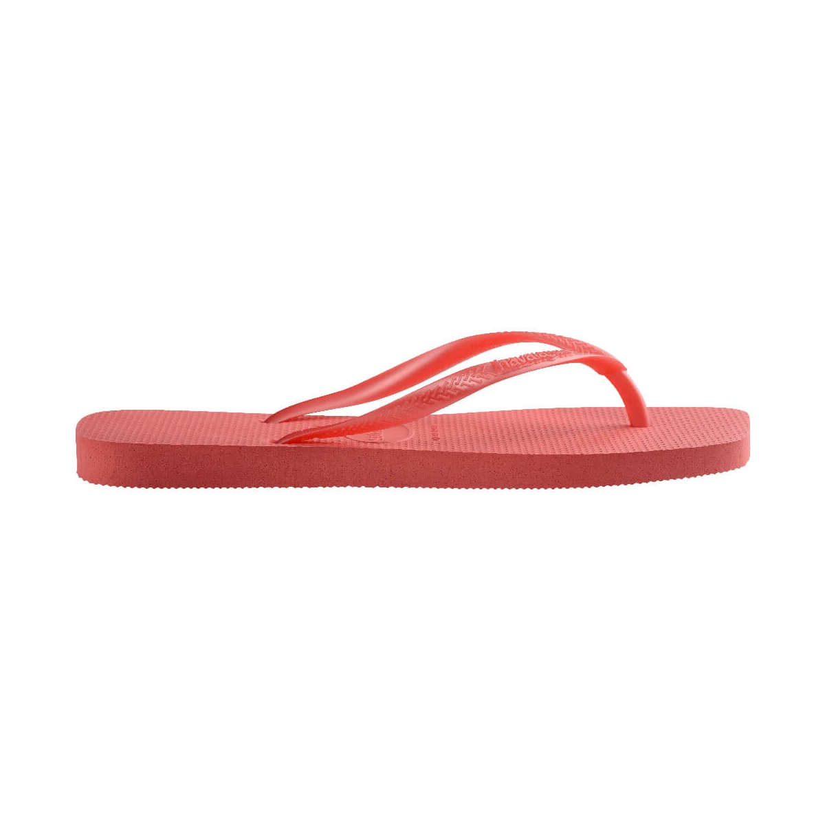 Sandália Havaianas Chinelo Slim Square Coral