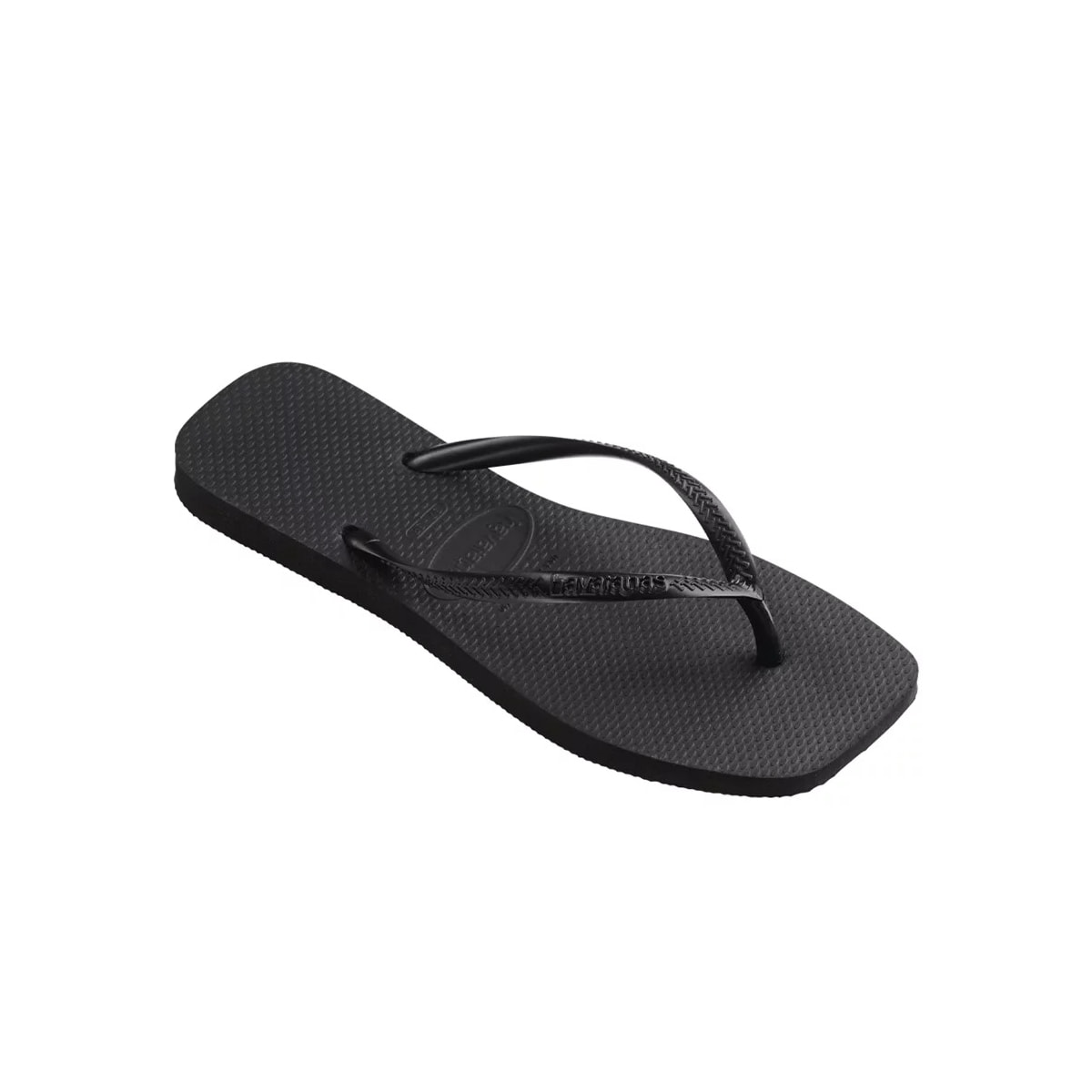 Sandália Havaianas Chinelo Slim Square Preto