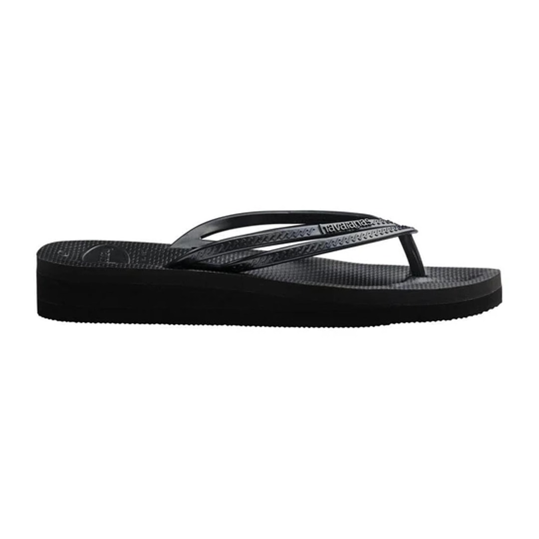 Sandália Havaianas Chinelo Slim Wedges Preto Sandália Havaianas Chinelo Slim Wedges Preto