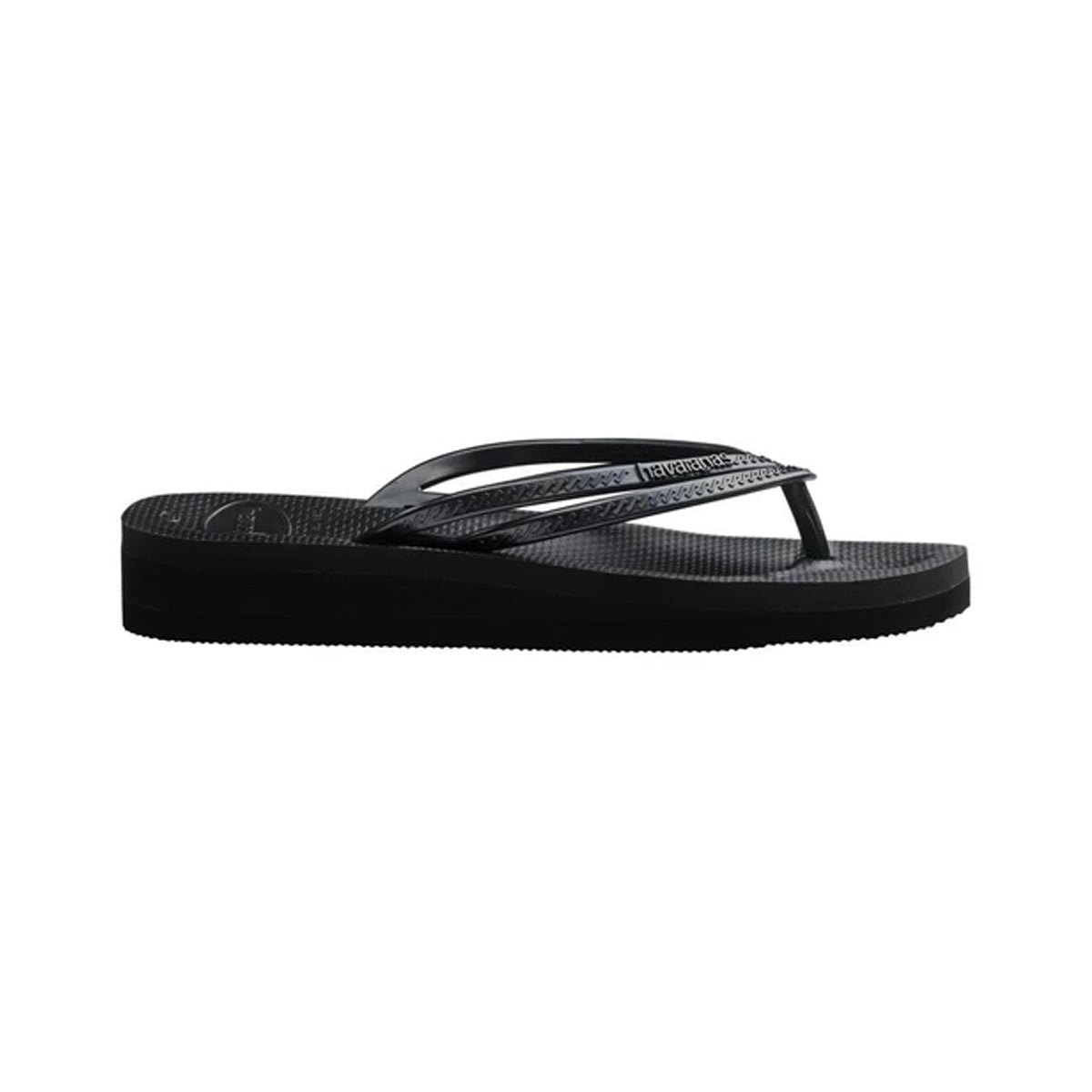 Sandália Havaianas Chinelo Slim Wedges Preto Sandália Havaianas Chinelo Slim Wedges Preto