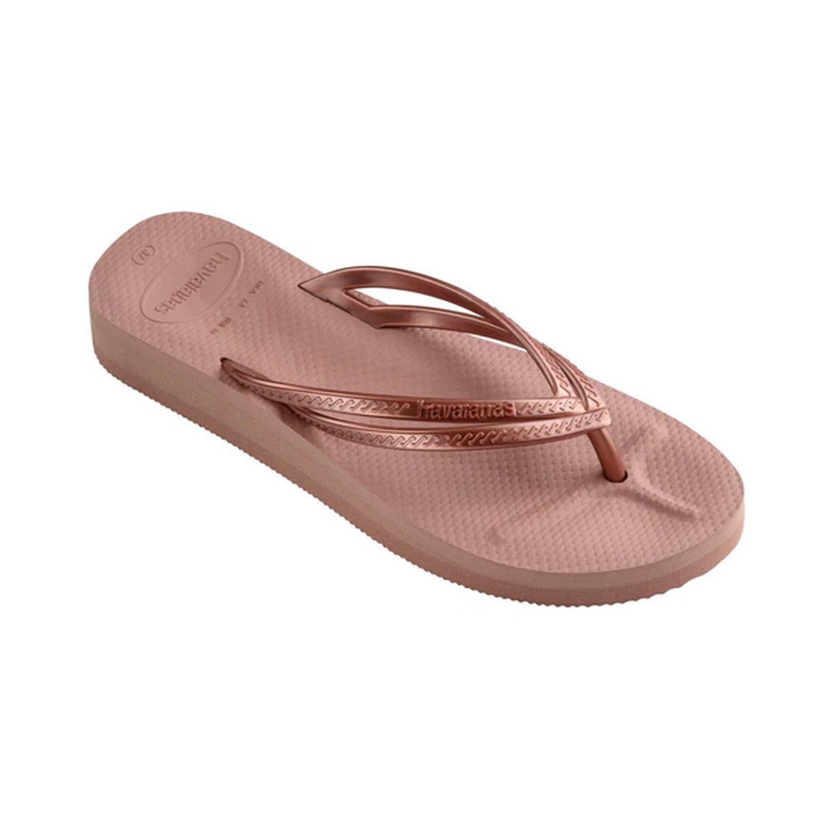 Sandália Havaianas Chinelo Slim Wedges Rosa Crocus Sandália Havaianas Chinelo Slim Wedges Rosa Crocus