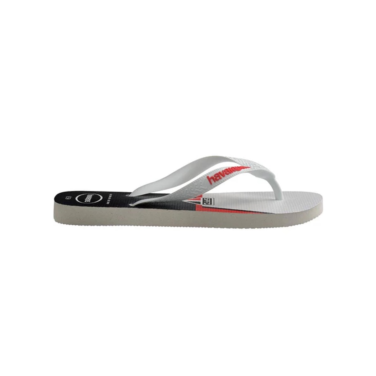 Sandália Havaianas Chinelo Times São Paulo Branco