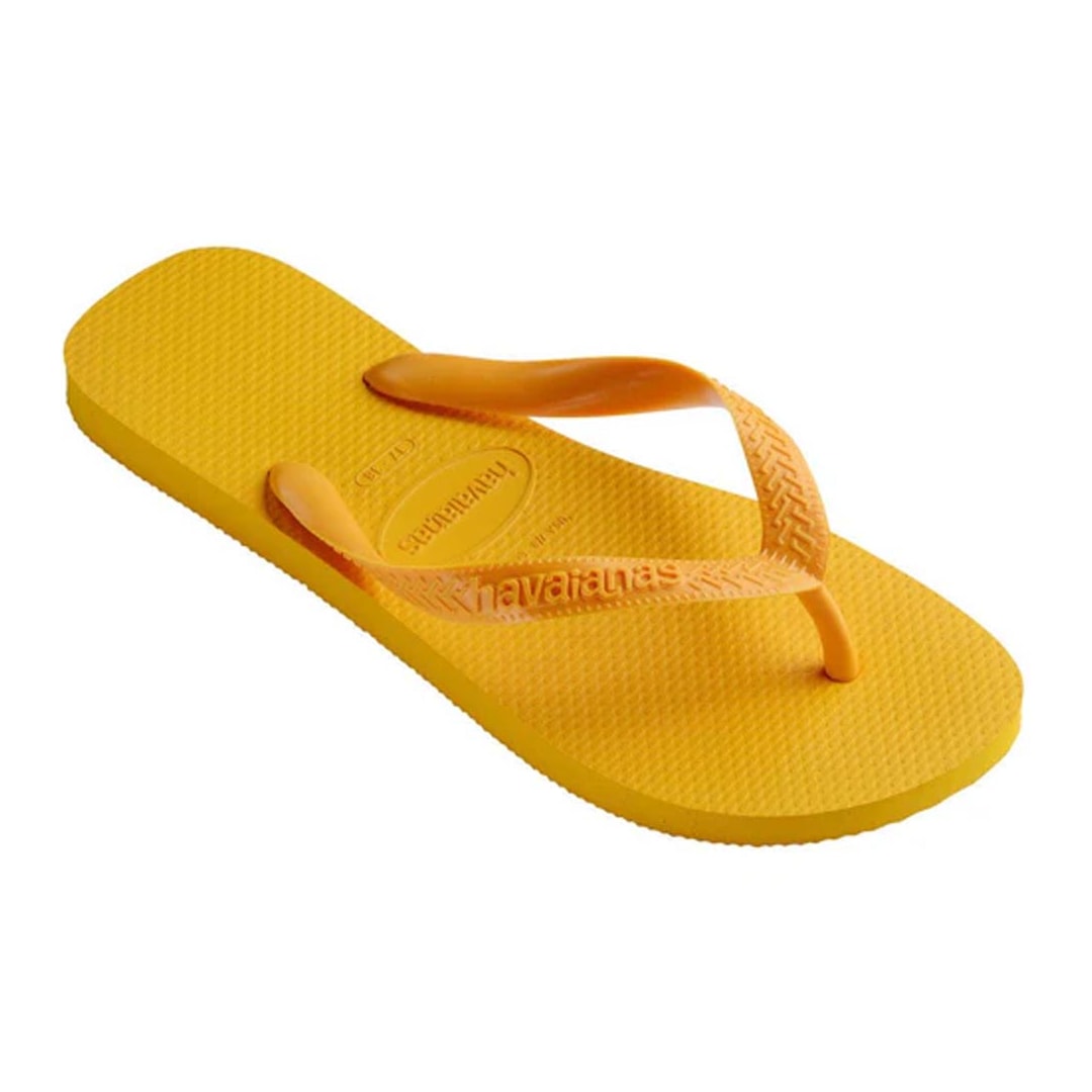 Sandália Havaianas Chinelo Top Adulto Amarelo Pop