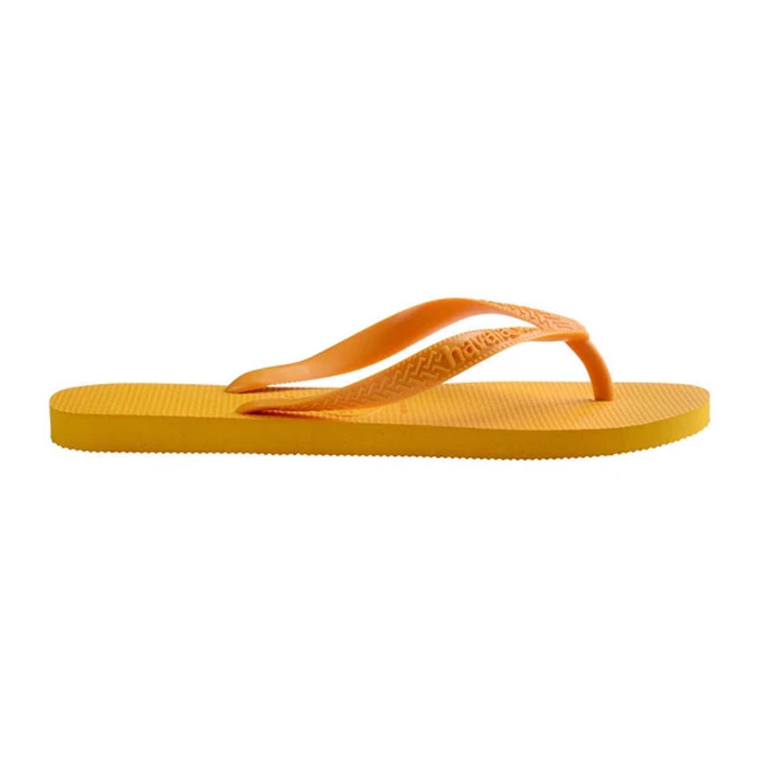 Sandália Havaianas Chinelo Top Adulto Amarelo Pop Sandália Havaianas Chinelo Top Adulto Amarelo Pop