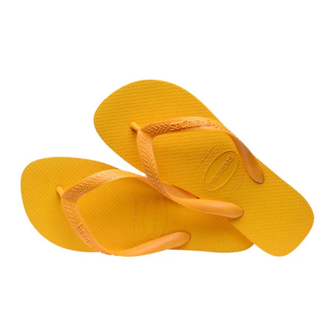 Sandália Havaianas Chinelo Top Adulto Amarelo Pop