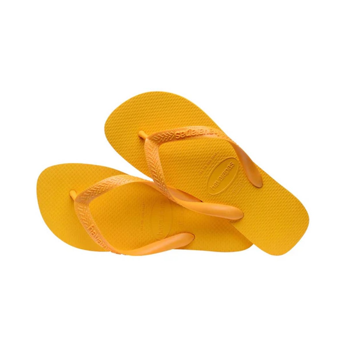 Sandália Havaianas Chinelo Top Adulto Amarelo Pop Sandália Havaianas Chinelo Top Adulto Amarelo Pop