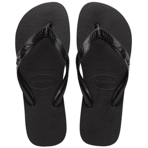 Sandália Havaianas Chinelo Top Adulto Preto
