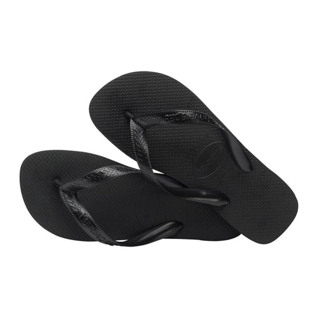 Sandália Havaianas Chinelo Top Adulto Preto Sandália Havaianas Chinelo Top Adulto Preto