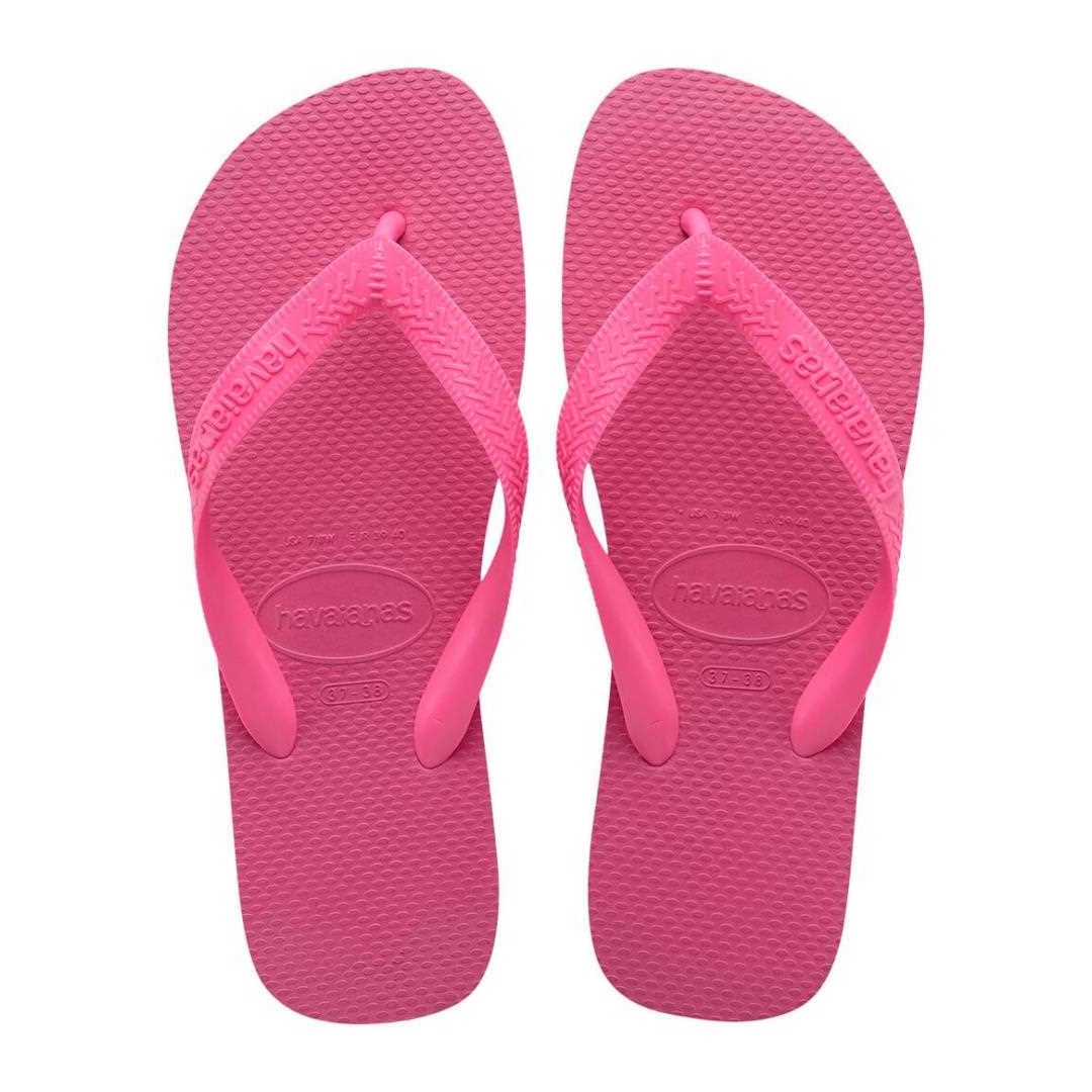 Sandália Havaianas Chinelo Top Adulto Rosa Flux Sandália Havaianas Chinelo Top Adulto Rosa Flux