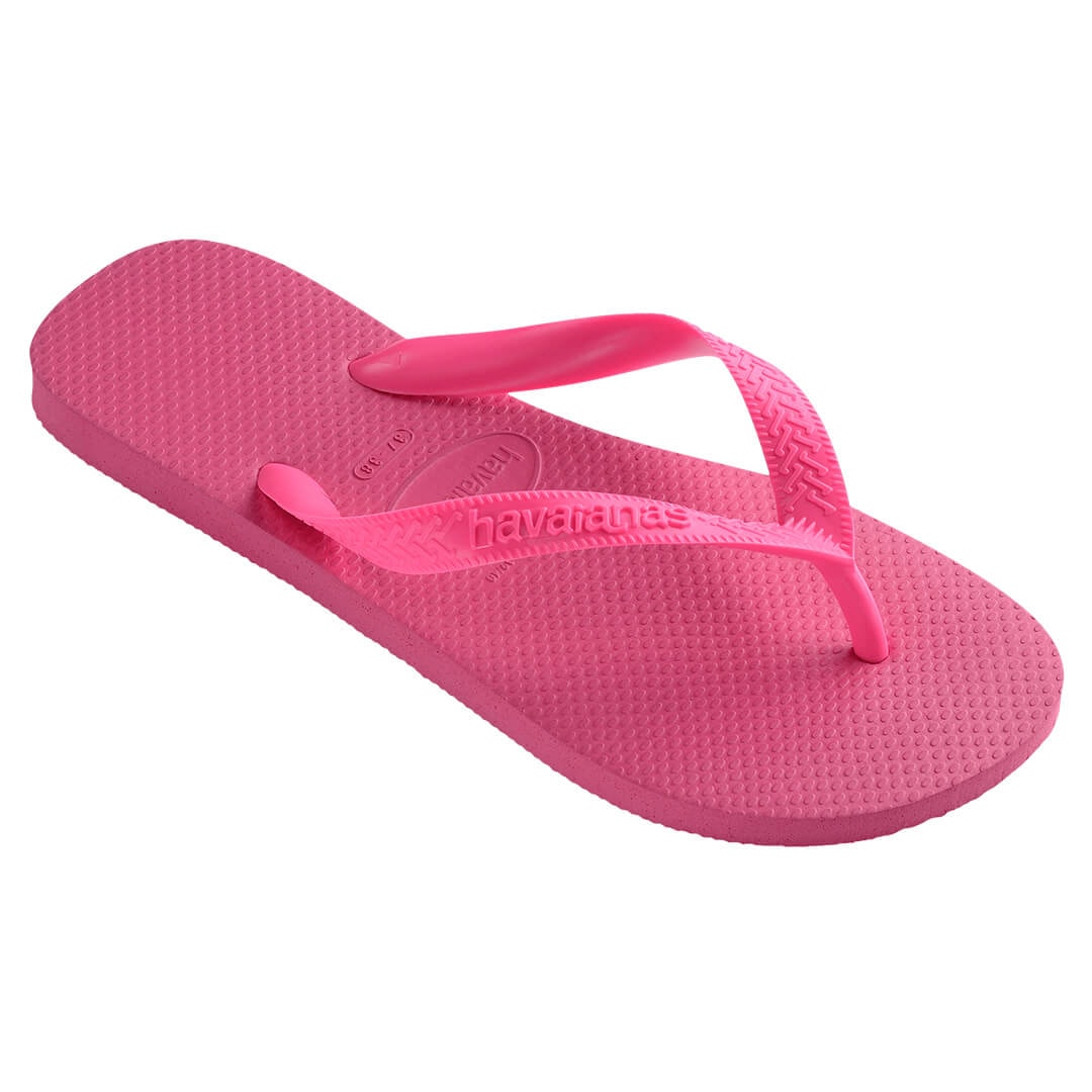Sandália Havaianas Chinelo Top Adulto Rosa Flux Sandália Havaianas Chinelo Top Adulto Rosa Flux