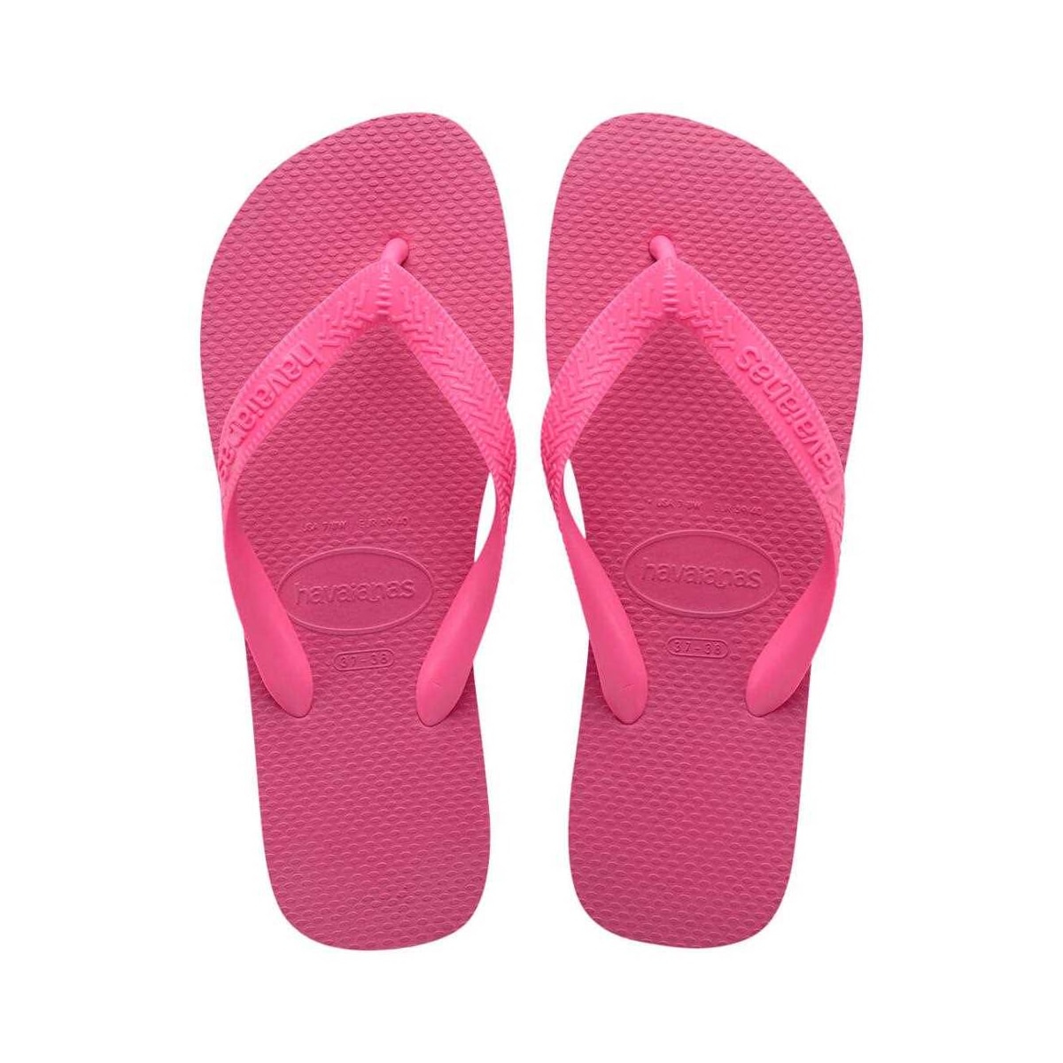 Sandália Havaianas Chinelo Top Adulto Rosa Flux Sandália Havaianas Chinelo Top Adulto Rosa Flux