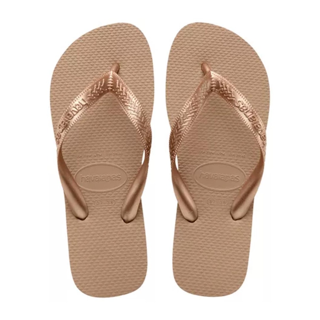 Sandália Havaianas Chinelo Top Adulto Rose Gold