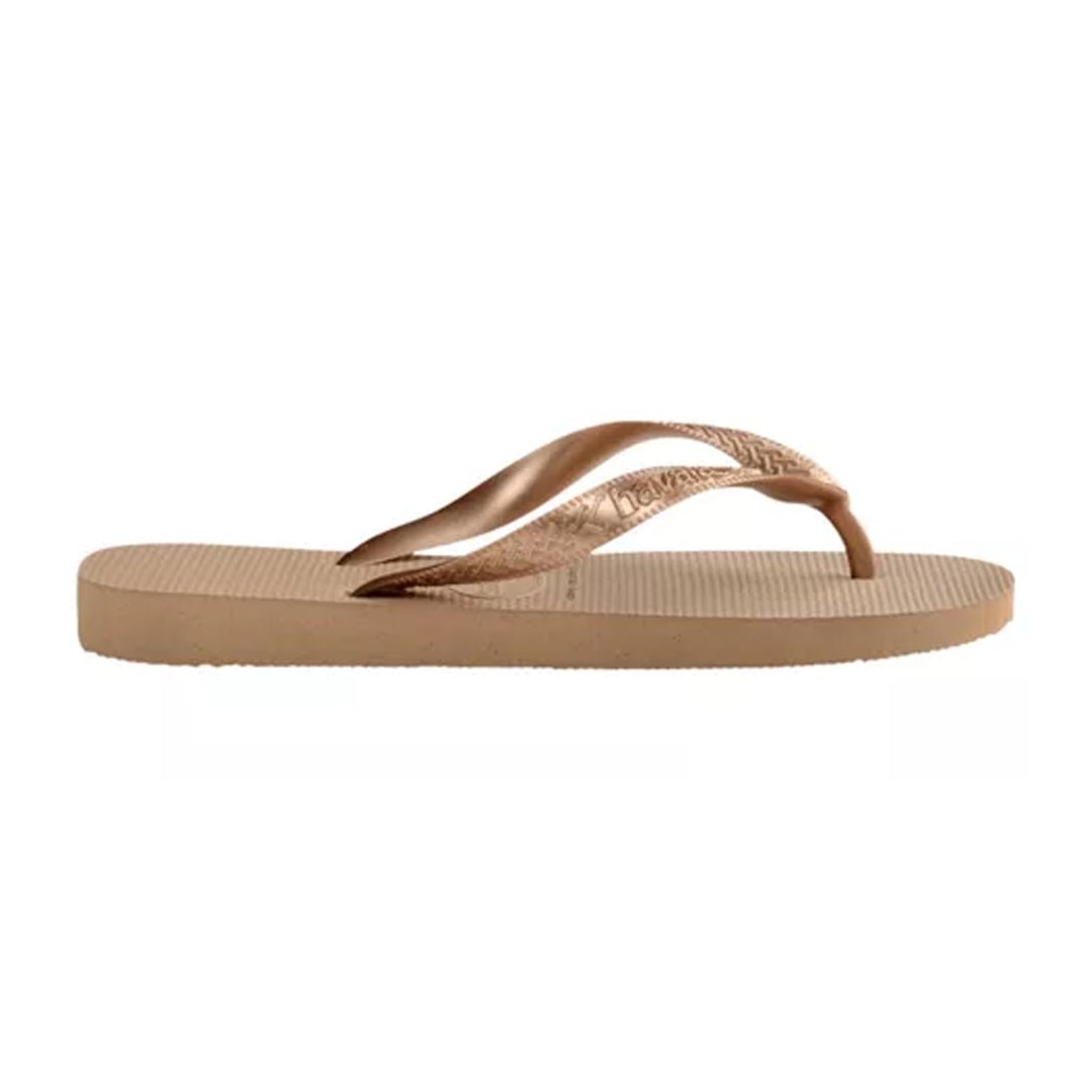 Sandália Havaianas Chinelo Top Adulto Rose Gold