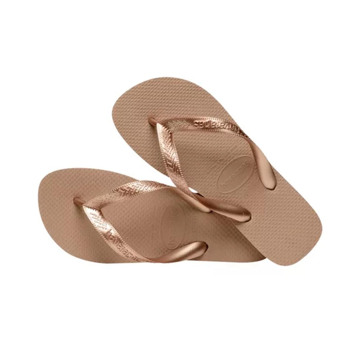 Sandália Havaianas Chinelo Top Adulto Rose Gold