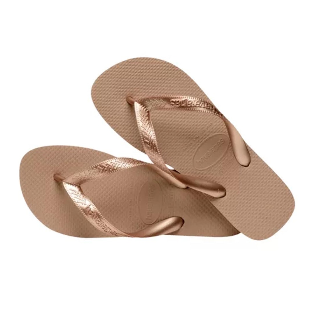 Sandália Havaianas Chinelo Top Adulto Rose Gold Sandália Havaianas Chinelo Top Adulto Rose Gold