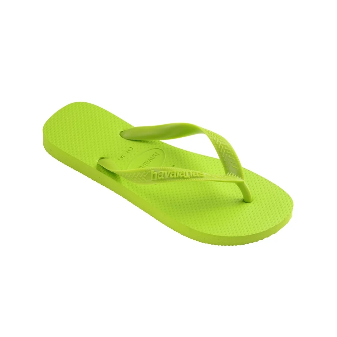 Sandália Havaianas Chinelo Top Adulto Verde Limao Sandália Havaianas Chinelo Top Adulto Verde Limao
