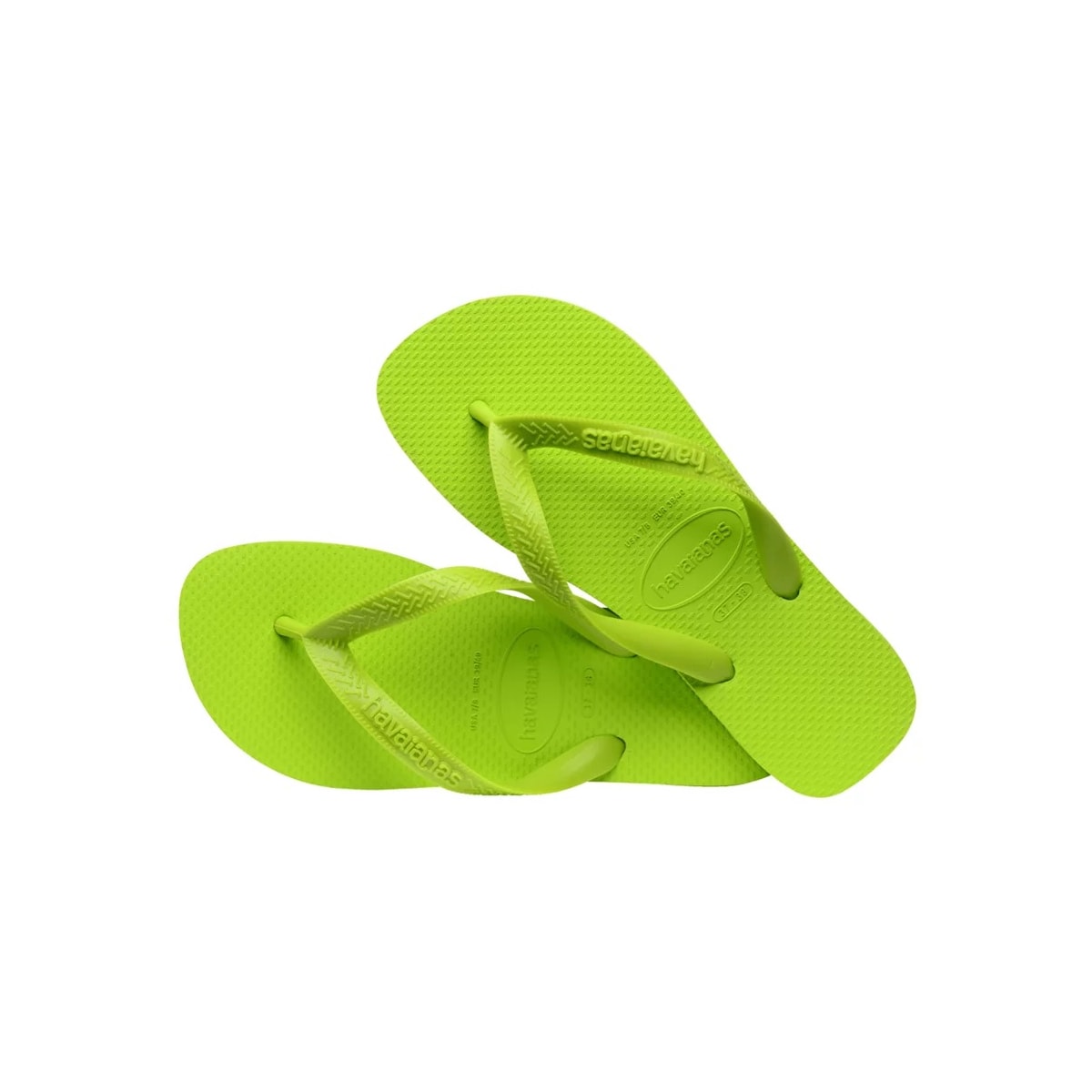 Sandália Havaianas Chinelo Top Adulto Verde Limao Sandália Havaianas Chinelo Top Adulto Verde Limao