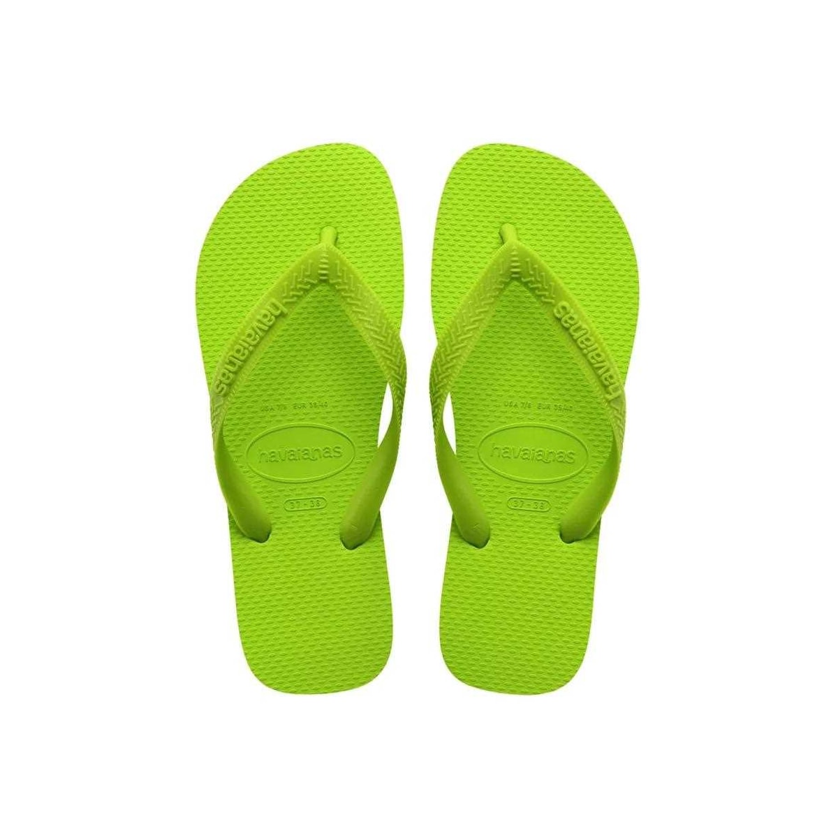 Sandália Havaianas Chinelo Top Adulto Verde Limao Sandália Havaianas Chinelo Top Adulto Verde Limao
