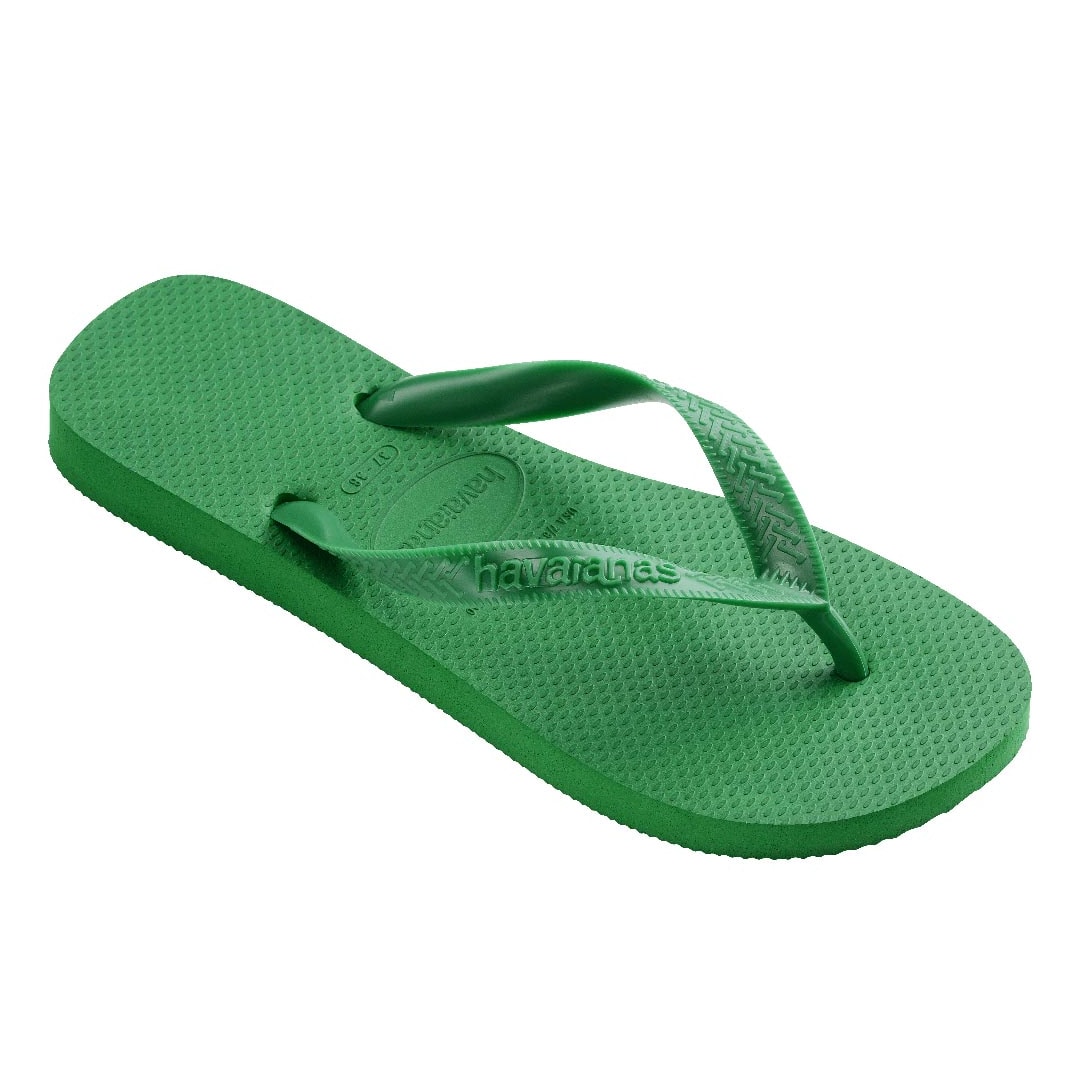 Sandalia Havaianas Chinelo Top Adulto Verde Patria Sandalia Havaianas Chinelo Top Adulto Verde Patria