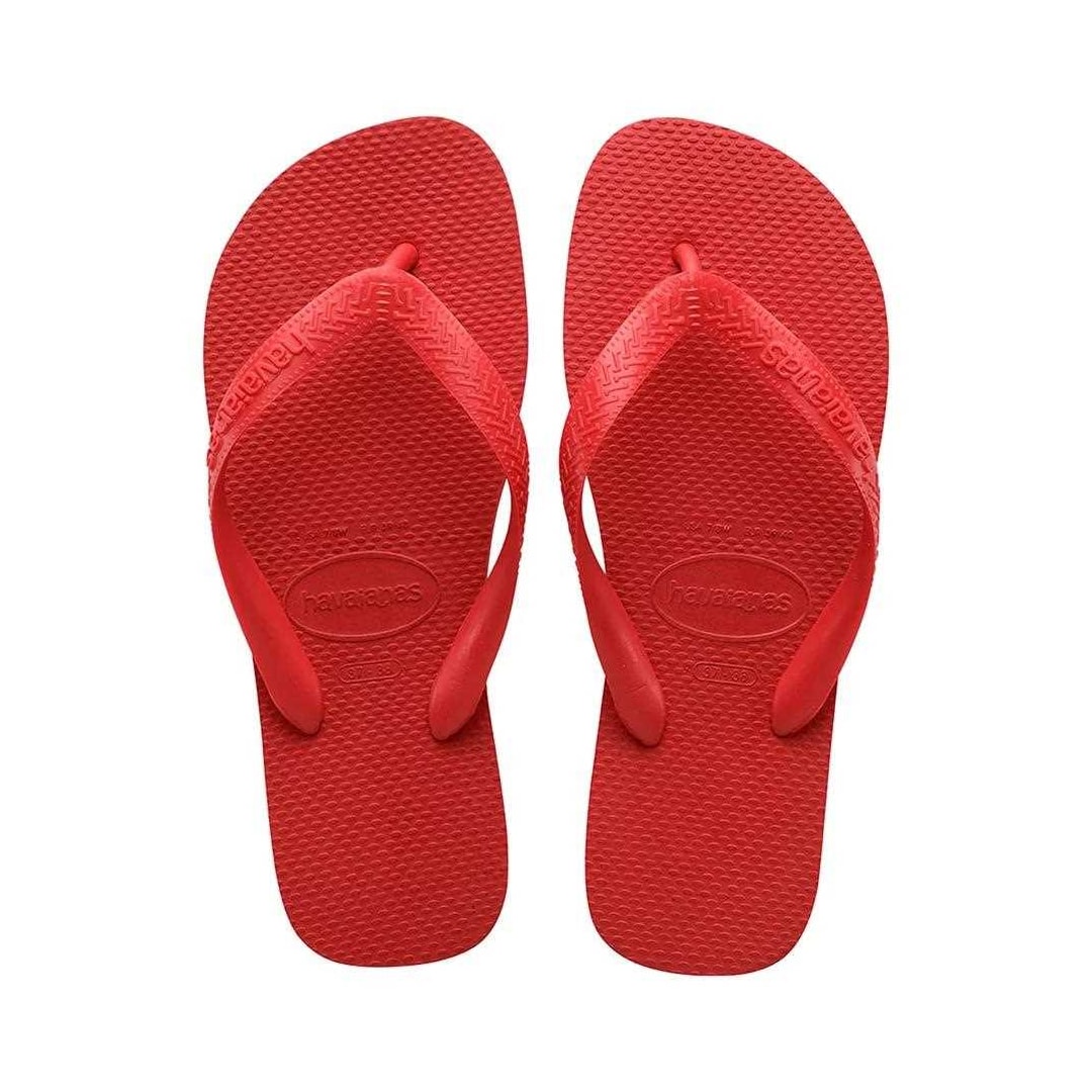 Sandália Havaianas Chinelo Top Adulto Vermelho Rubi