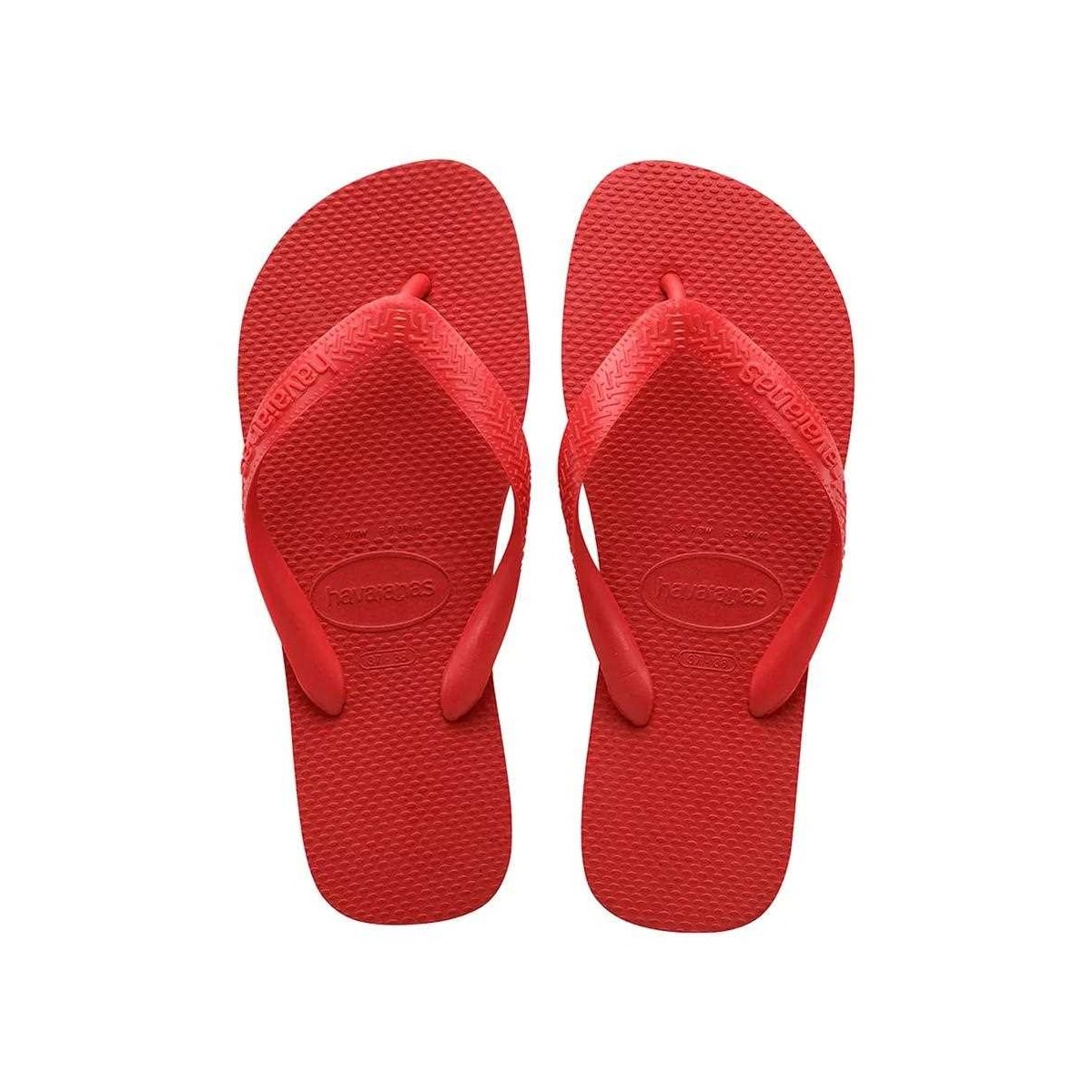 Sandália Havaianas Chinelo Top Adulto Vermelho Rubi Sandália Havaianas Chinelo Top Adulto Vermelho Rubi