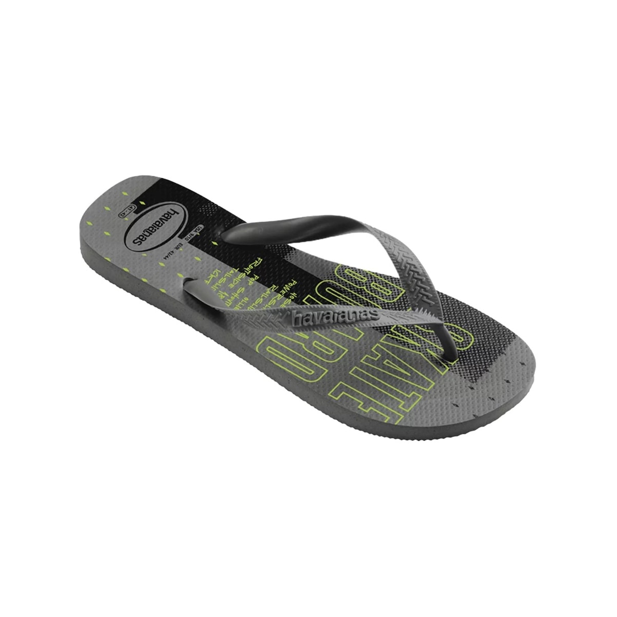 Sandália Havaianas Chinelo Top Athletic Cinza Aço Sandália Havaianas Chinelo Top Athletic Cinza Aço
