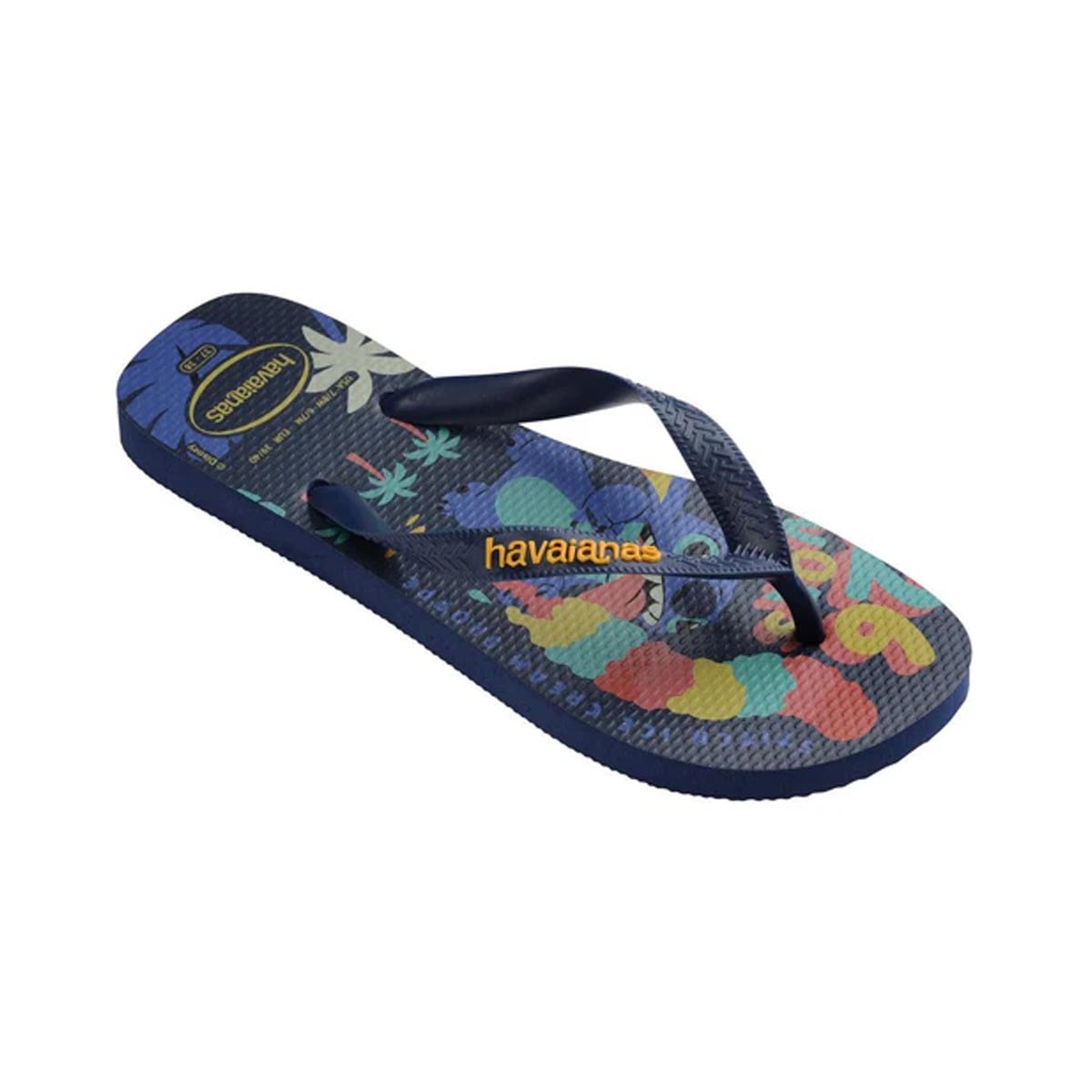 Sandália Havaianas Chinelo Top Disney Classics P26134 Stitch Marinho Sandália Havaianas Chinelo Top Disney Classics P26134 Stitch Marinho