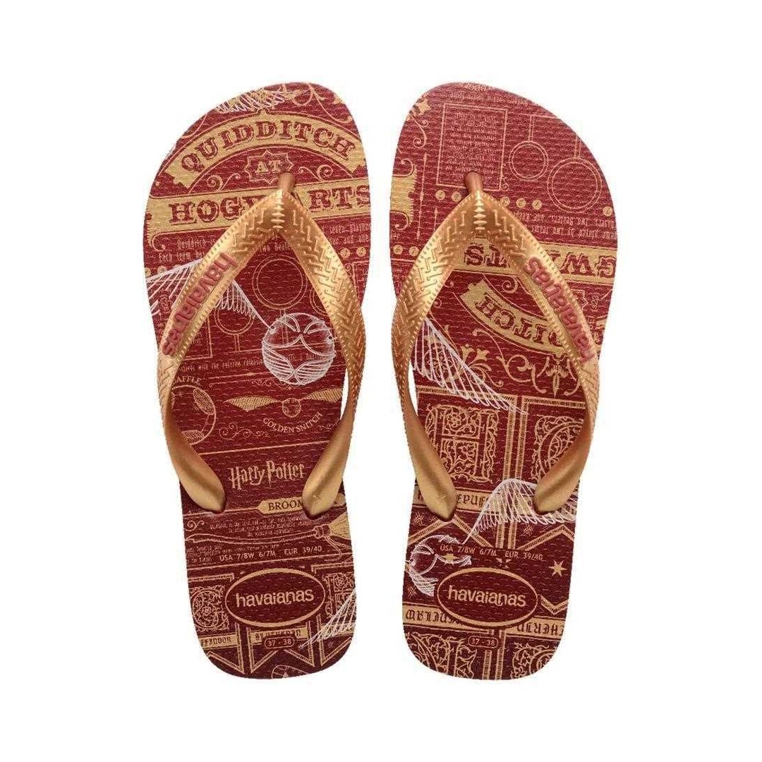 Sandália Havaianas Chinelo Top Harry Potter Mogno