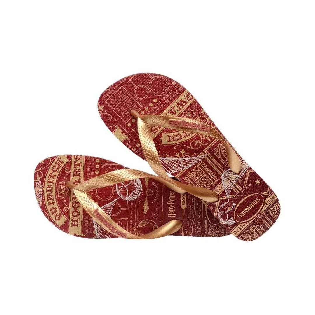 Sandália Havaianas Chinelo Top Harry Potter Mogno Sandália Havaianas Chinelo Top Harry Potter Mogno