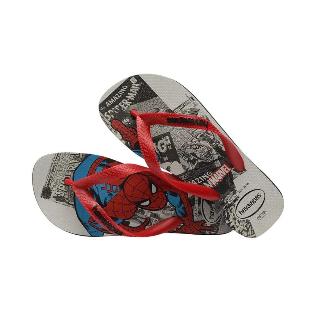 Sandália Havaianas Chinelo Top Marvel Classics Preto