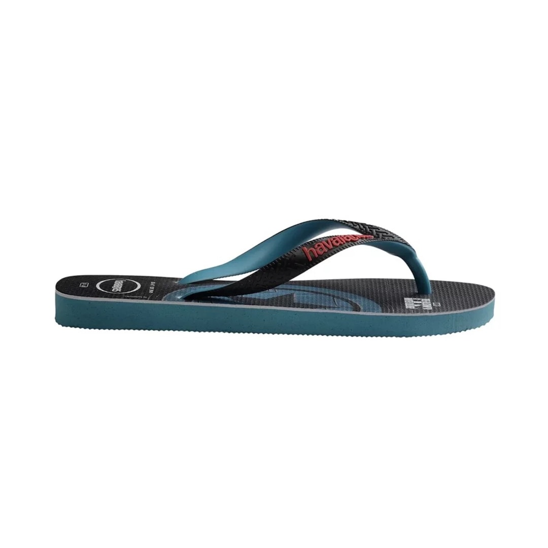 Sandália Havaianas Chinelo Top Marvel Series Azul Nautico