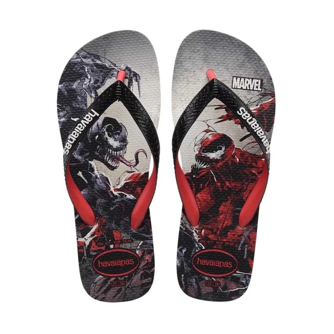 Sandália Havaianas Chinelo Top Marvel Vermelho/Rubi
