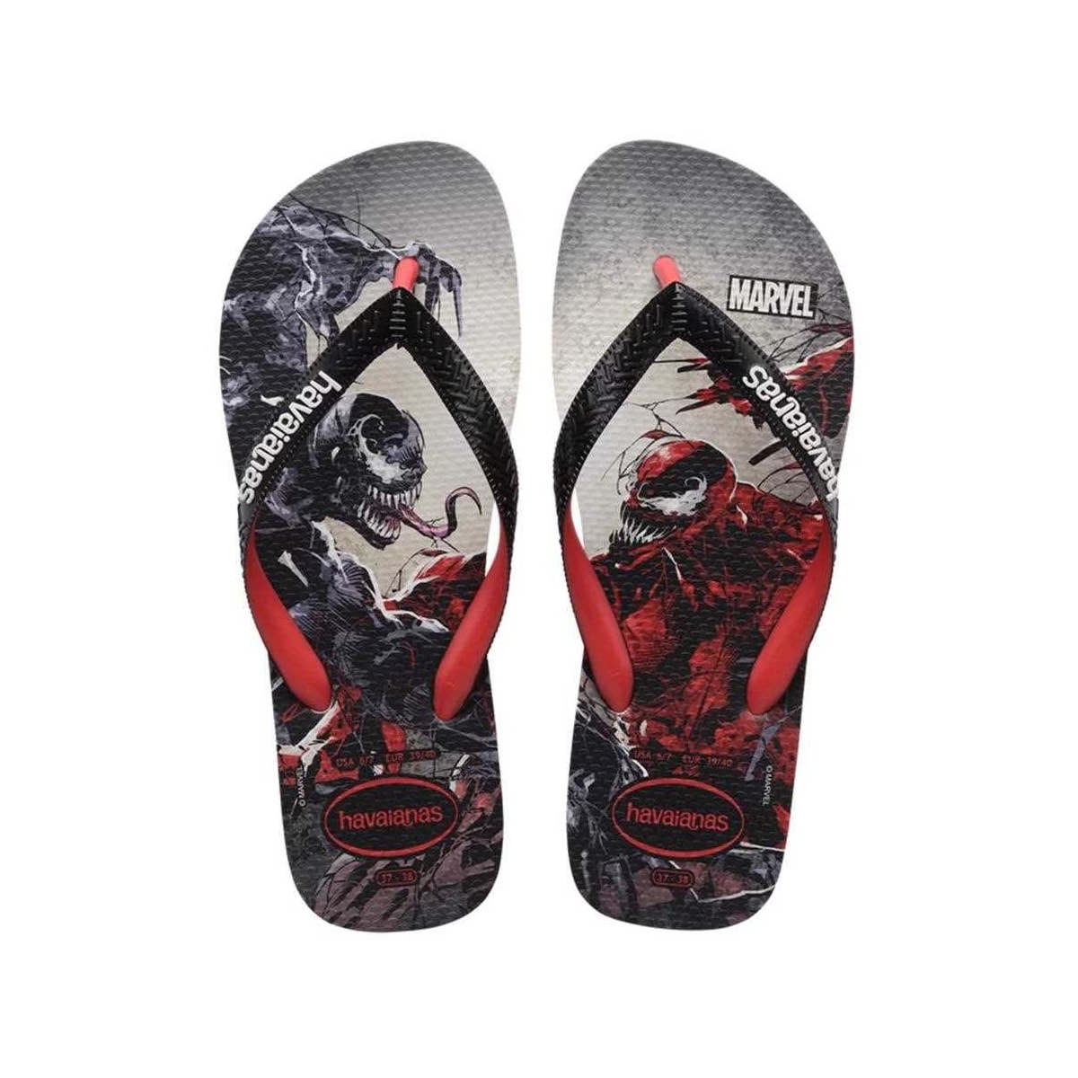 Sandália Havaianas Chinelo Top Marvel Vermelho/Rubi Sandália Havaianas Chinelo Top Marvel Vermelho/Rubi