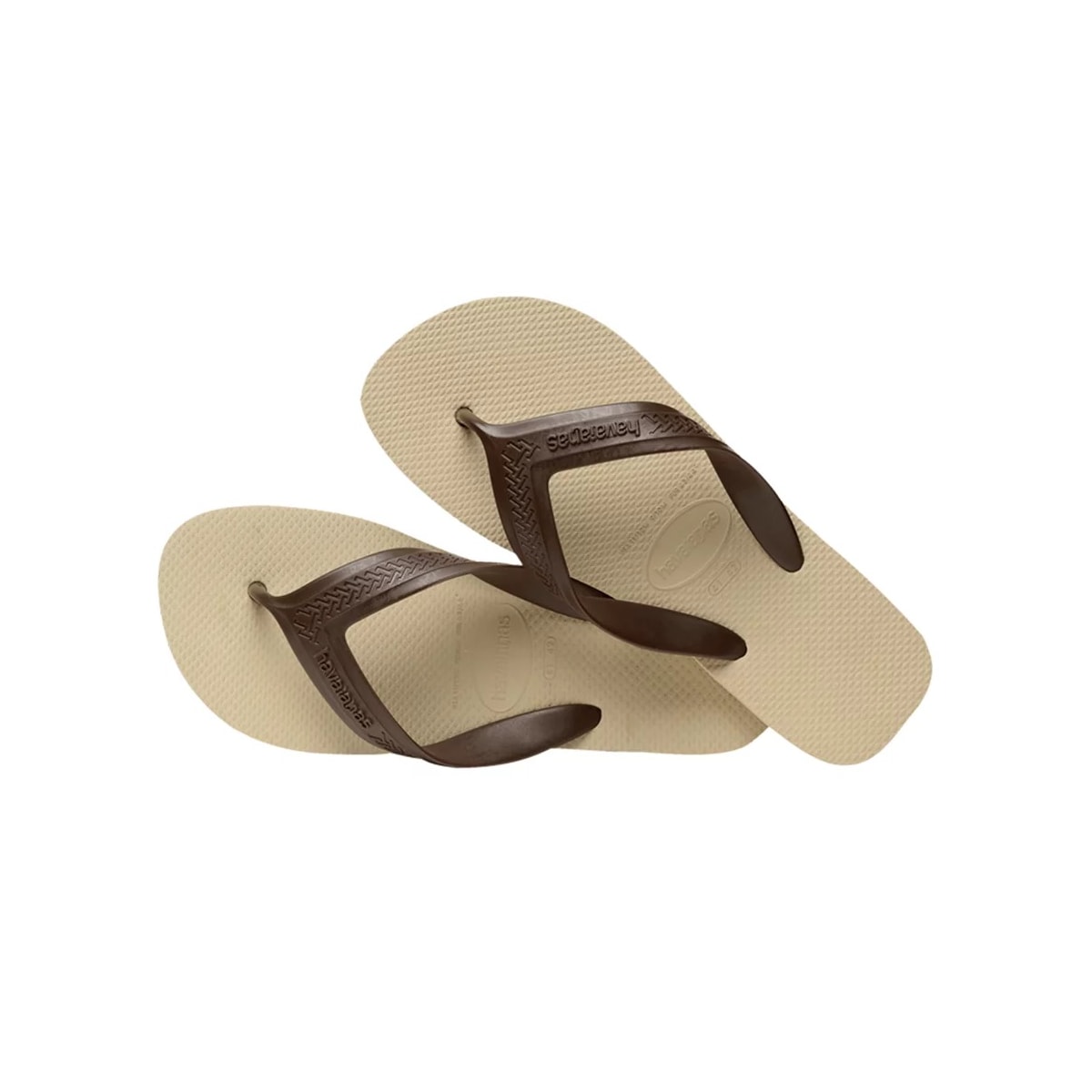 Sandália Havaianas Chinelo Top Max Areia/Cafe Sandália Havaianas Chinelo Top Max Areia/Cafe