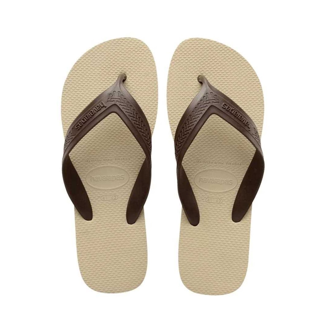 Sandália Havaianas Chinelo Top Max Areia/Cafe Sandália Havaianas Chinelo Top Max Areia/Cafe