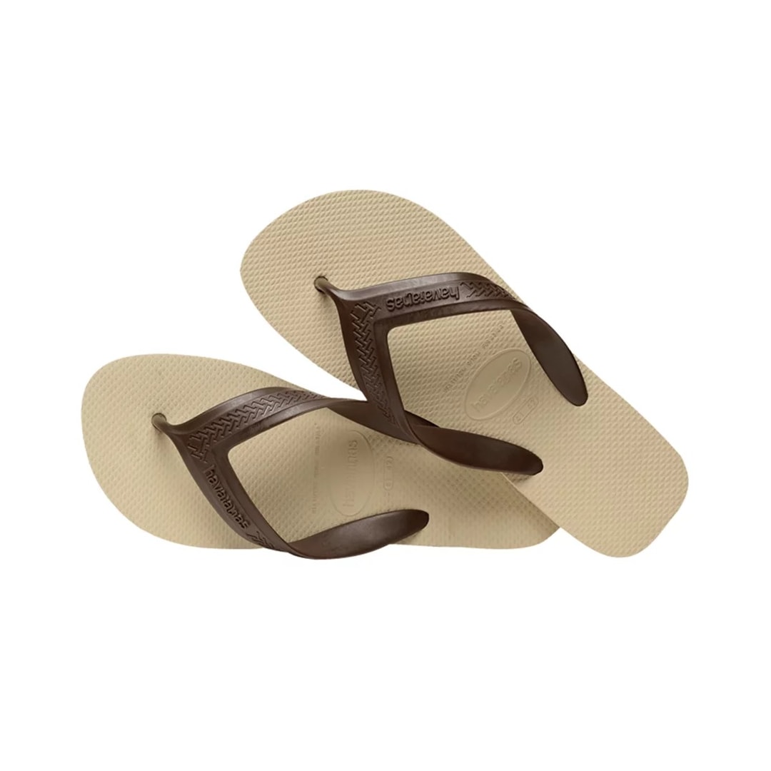 Sandália Havaianas Chinelo Top Max Areia/Cafe Sandália Havaianas Chinelo Top Max Areia/Cafe