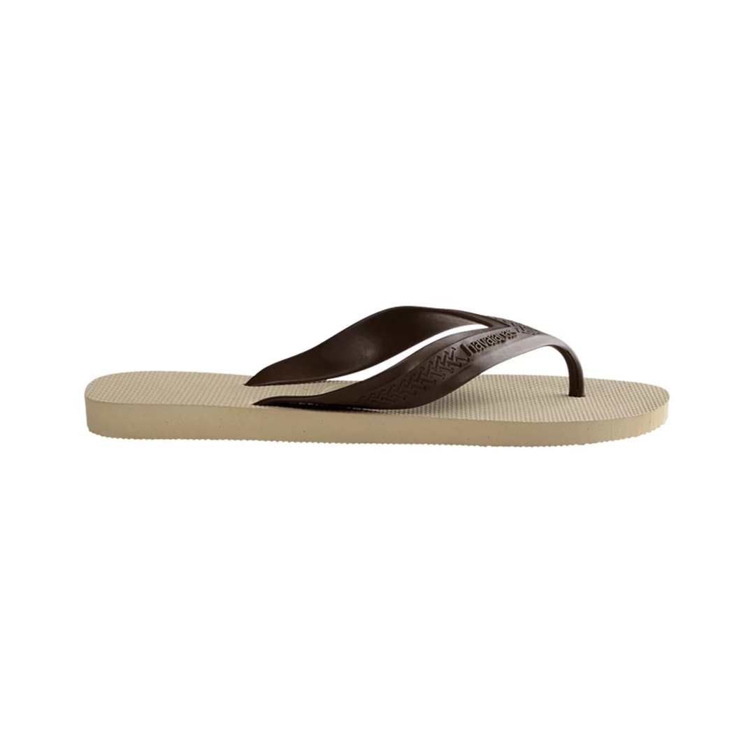 Sandália Havaianas Chinelo Top Max Areia/Cafe Sandália Havaianas Chinelo Top Max Areia/Cafe