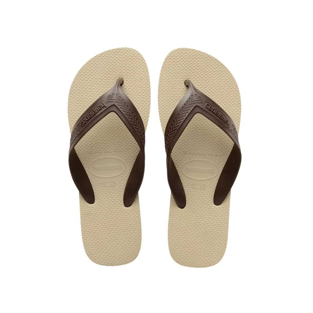 Sandália Havaianas Chinelo Top Max Areia/Cafe Sandália Havaianas Chinelo Top Max Areia/Cafe