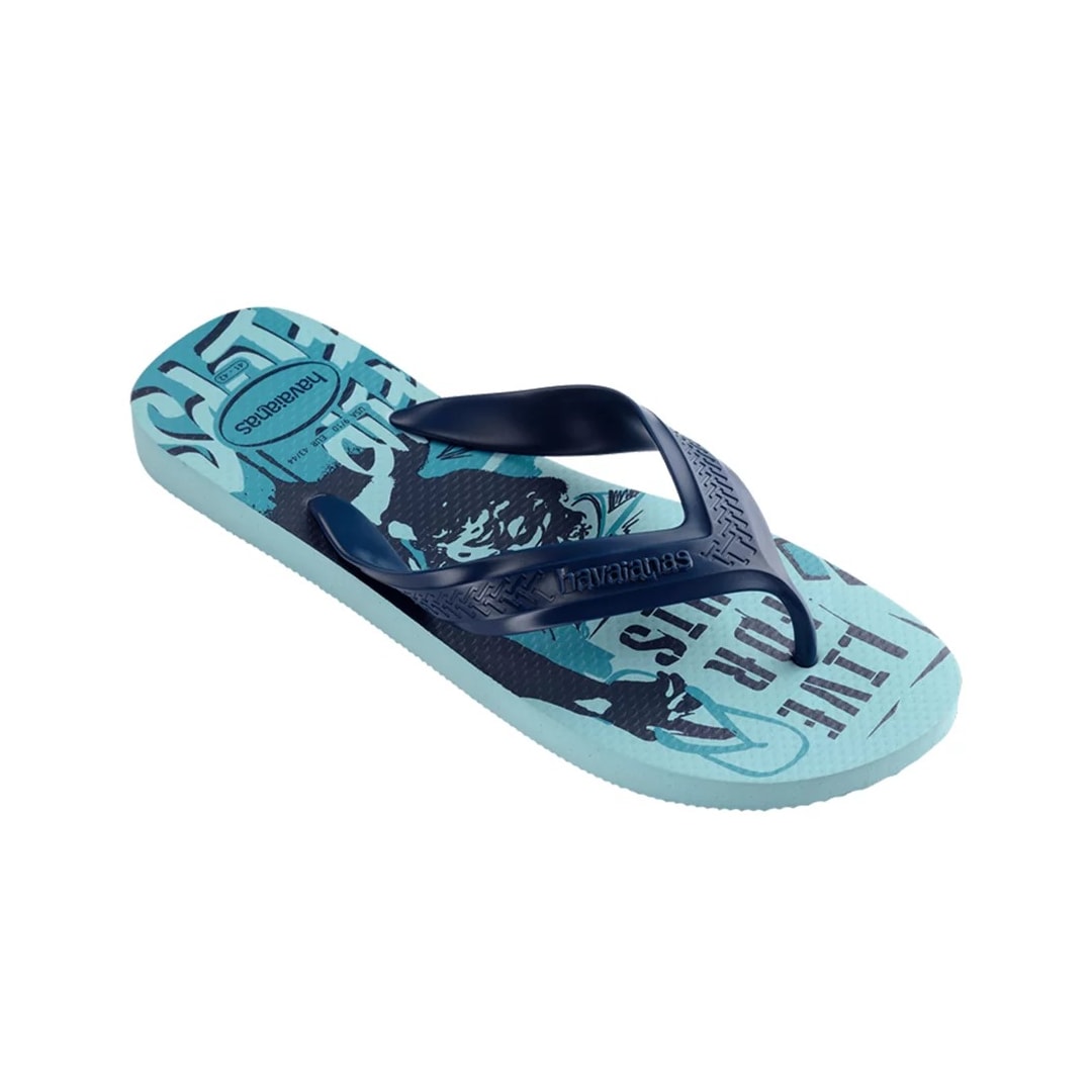 Sandália Havaianas Chinelo Top Max Azul Water Sandália Havaianas Chinelo Top Max Azul Water