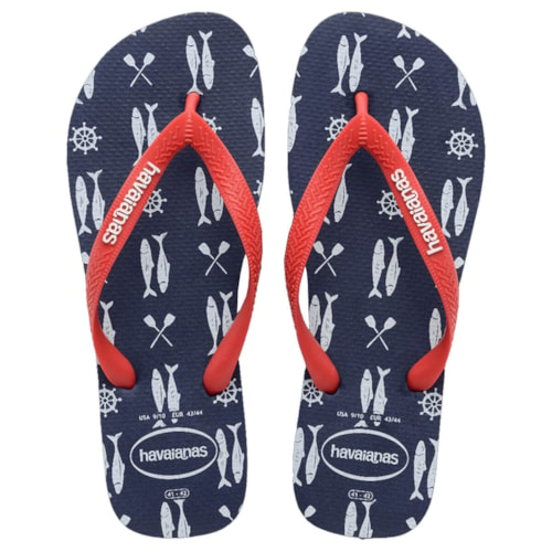 Sandalia Havaianas Chinelo Top Nautical 