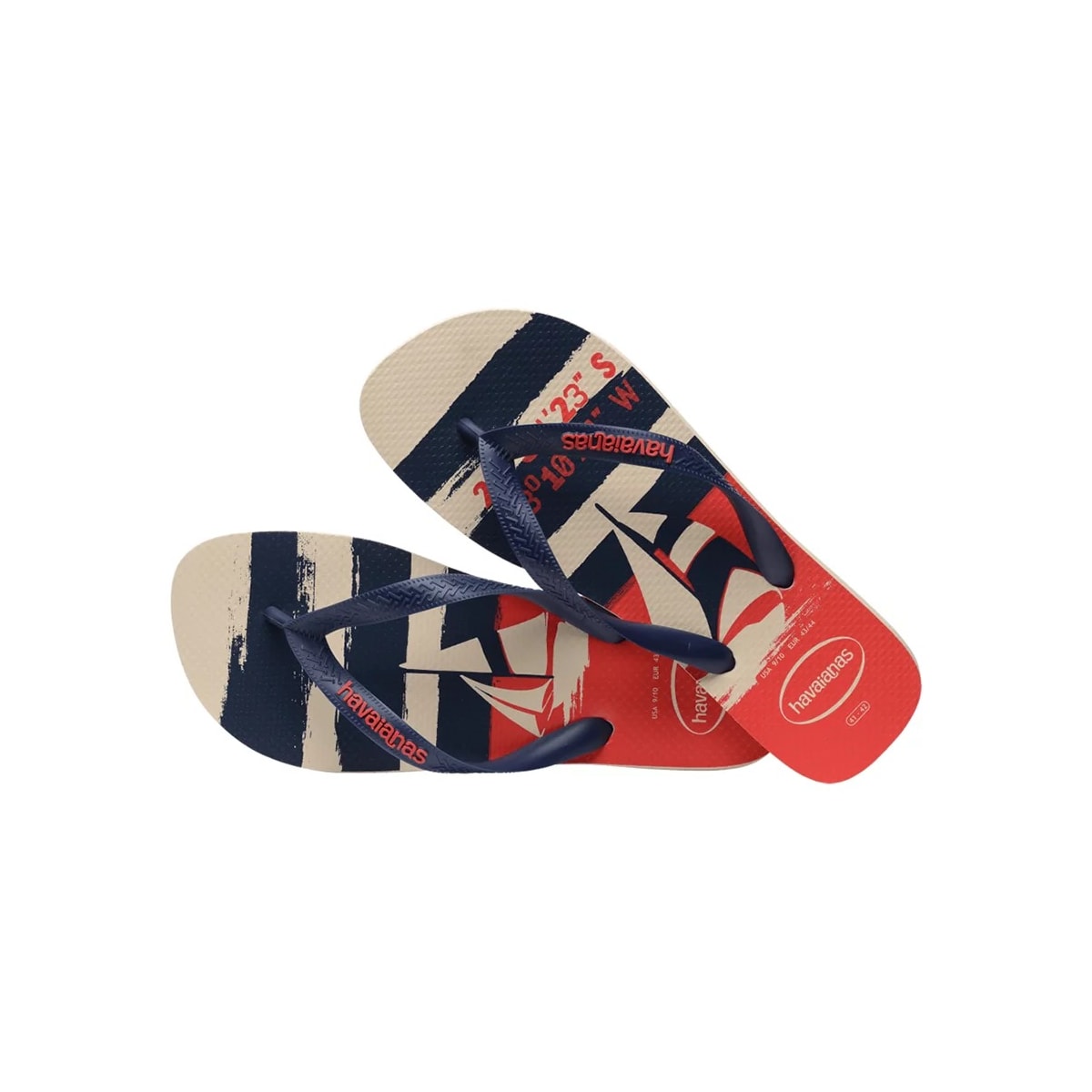 Sandália Havaianas Chinelo Top Nautical Sandália Havaianas Chinelo Top Nautical