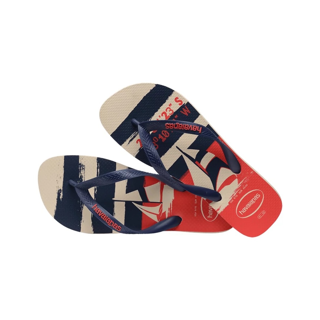 Sandália Havaianas Chinelo Top Nautical