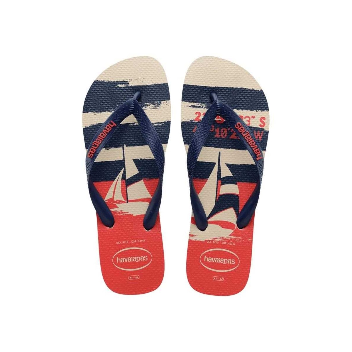 Sandália Havaianas Chinelo Top Nautical