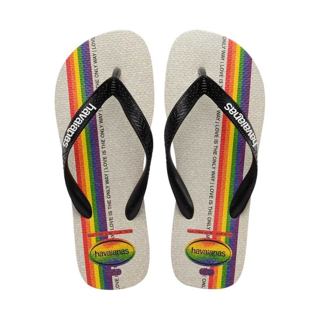 Sandália Havaianas Chinelo Top Pride Preto