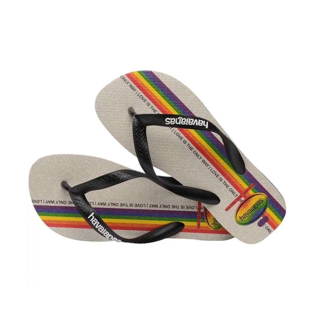 Sandália Havaianas Chinelo Top Pride Preto