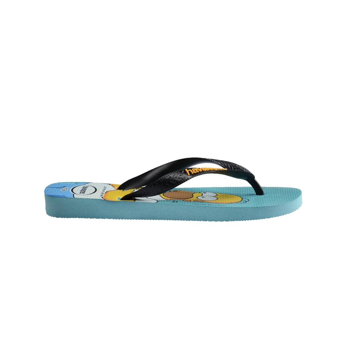 Sandália Havaianas Chinelo Top Simpsons Azul Tradicional