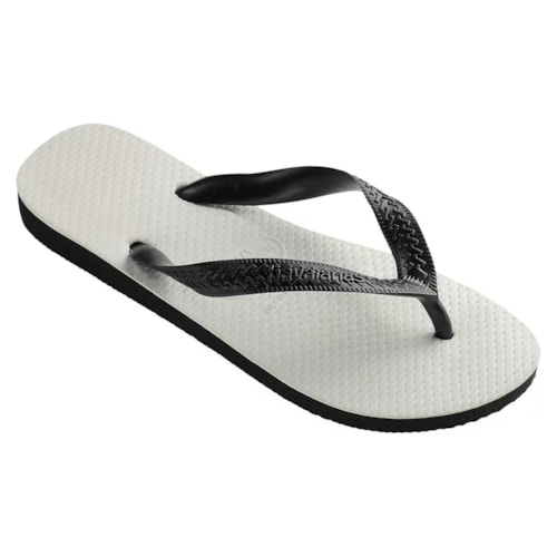 Detalhe - Sandália Havaianas Chinelo Tradicional Preto