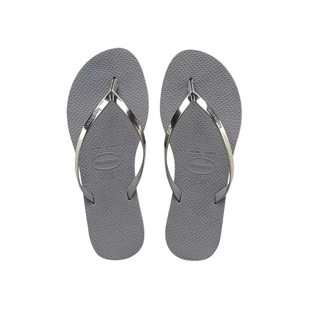 Sandália Havaianas Chinelo You Met Cinza Aço
